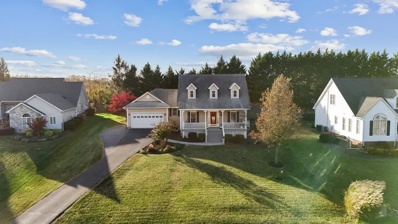 Residential property aerial photography