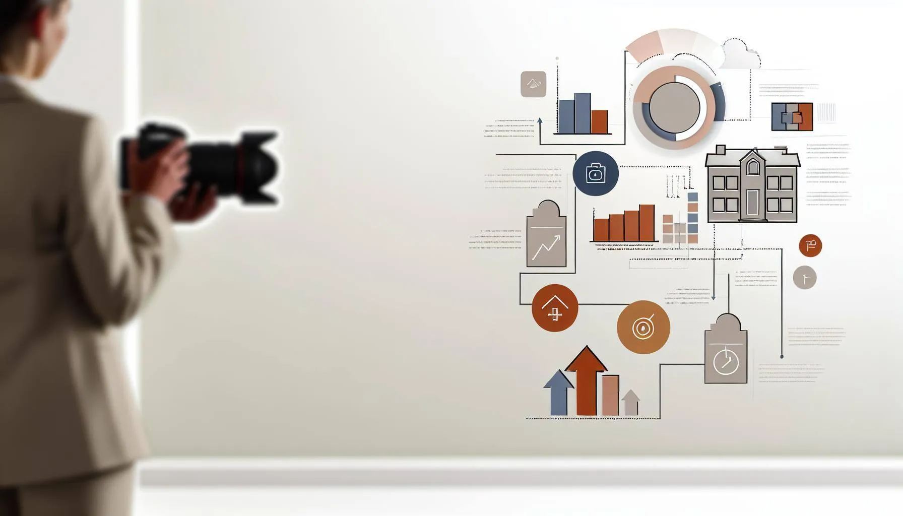 Professional real estate photographer capturing a luxury home interior