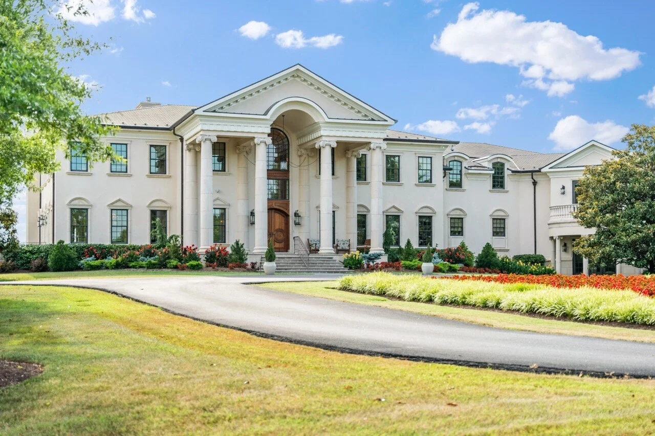 Exterior twilight real estate photography