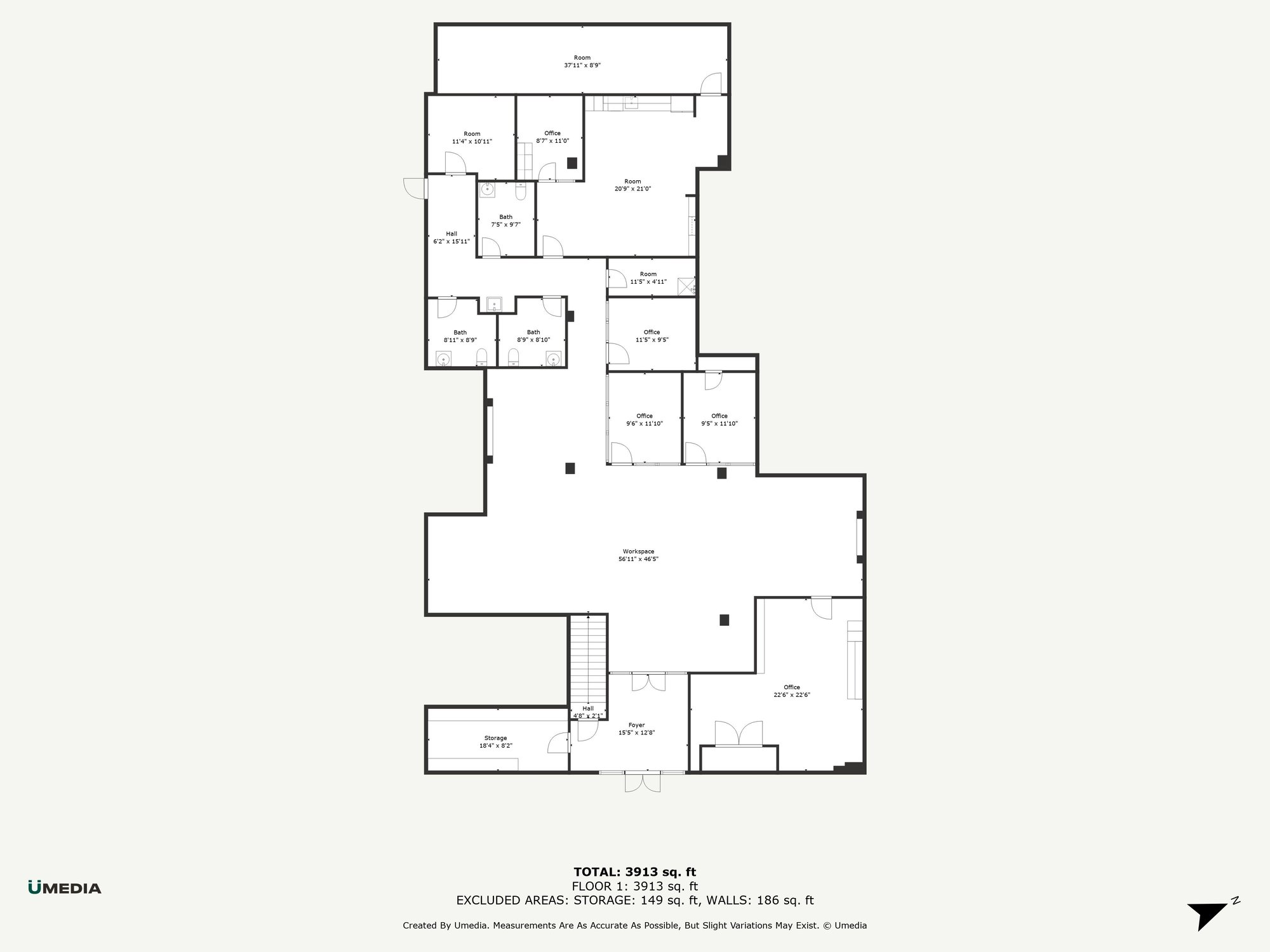 Commercial real estate floor plan (Navy Federal Credit Union) Commercial real estate floor plan (Navy Federal Credit Union)